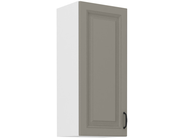 Szafka górna 40 G-90 1F - KUCHNIA STILO Jasna Szara / Biała