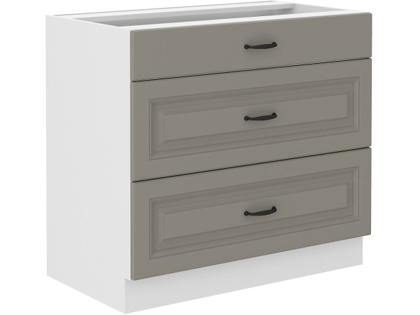 Szafka dolna 3 szuflady 80 D 3S BB - KUCHNIA STILO Jasna...