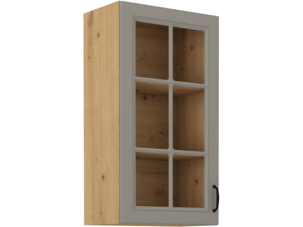 Szafka górna z szybą 40 GS-90 1F -KUCHNIA STILO Jasna...