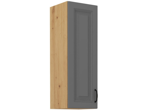 Szafka górna 30 G-90 1F -KUCHNIA STILO Ciemna Szara /...