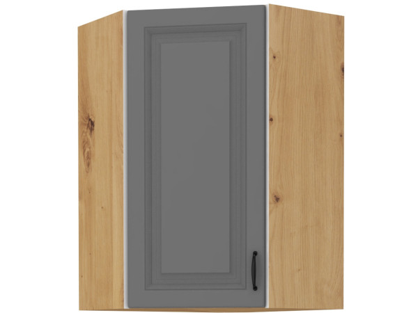 Szafka górna narożna 58x58 GN-90 1F -KUCHNIA STILO Ciemna...