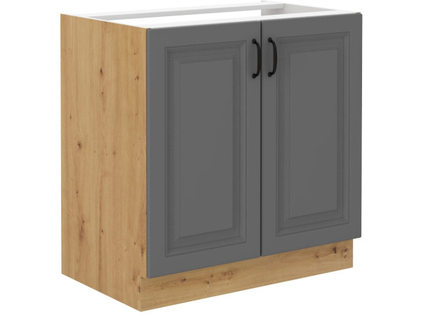 Szafka dolna pod zlew 80 ZL 2F BB -KUCHNIA STILO Ciemna...