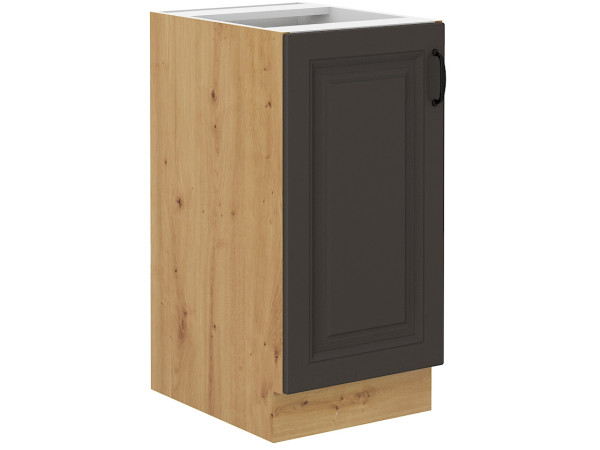 Szafka dolna 40 D 1F BB -KUCHNIA STILO Grafit / Artisan
