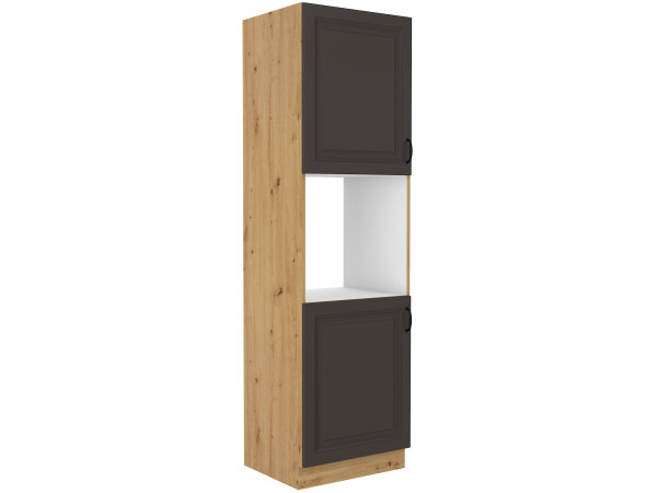 Szafka komin słupek zabudowa piekarnika 60 DP-210 2F - KUCHNIA STILO Grafit / Artisan