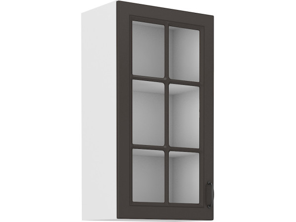 Szafka górna z szybą 40 GS-90 1F - KUCHNIA STILO Grafit /...