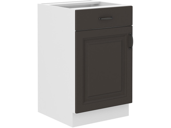 Szafka dolna 1 szuflada + 1 drzwiczki 50 D 1F 1S BB -...