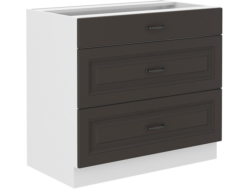 Szafka dolna 3 szuflady 80 D 3S BB - KUCHNIA...