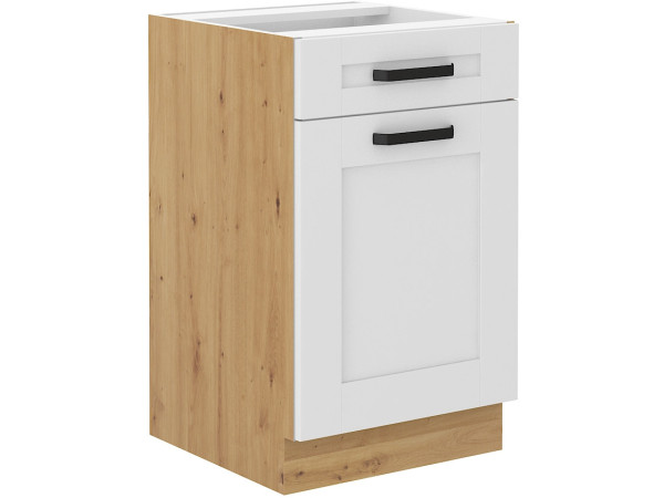 Szafka dolna 1 szuflada + 1 drzwiczki 50 D 1F 1S BB -...