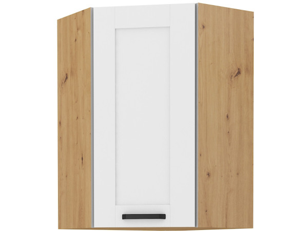 Szafka górna narożna 60x60 GN-90 1F - KUCHNIA LUNA BIAŁA...