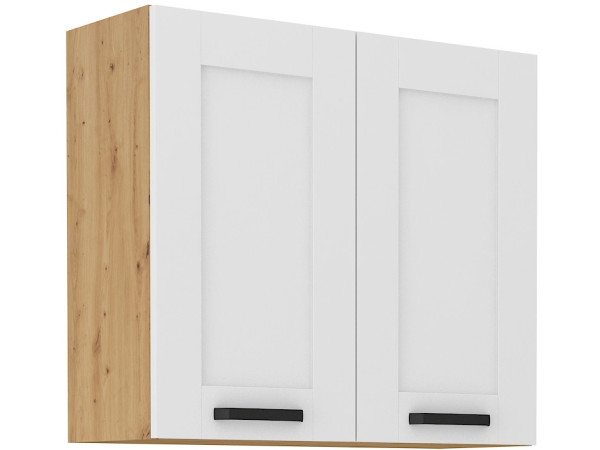 Szafka górna 80 G-72 2F - KUCHNIA LUNA BIAŁA - ARTISAN