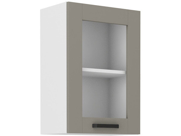 Szafka górna z szybą 40 GS-72 1F - KUCHNIA LUNA JASNY...