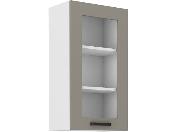 Szafka górna z szybą 40 GS-90 1F - KUCHNIA LUNA JASNY...