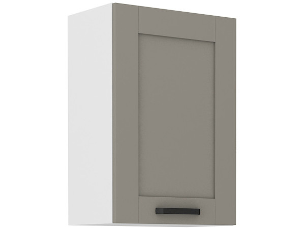 Szafka górna 50 G-72 1F - KUCHNIA LUNA JASNY SZARY - BIAŁY