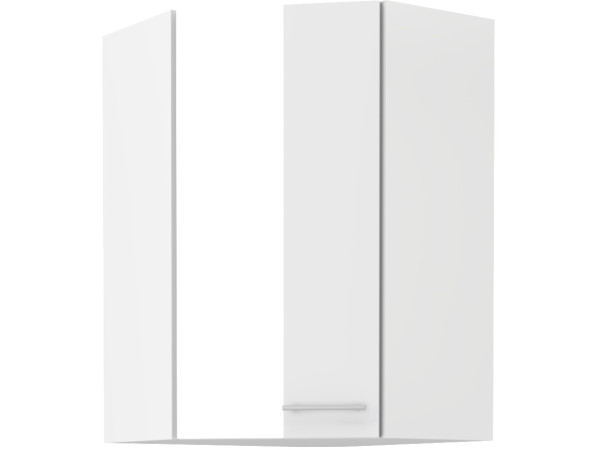 Szafka górna narożna 60x60 GN-90 1F - KUCHNIA LARA BIAŁA