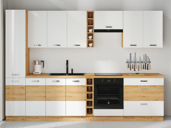 Kuchnia ARTISAN Biały Połysk . Dowolny Wybór Szafek.