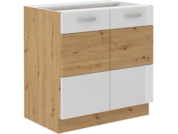 Szafka dolna 80 D 2F BB - KUCHNIA ARTISAN POŁYSK