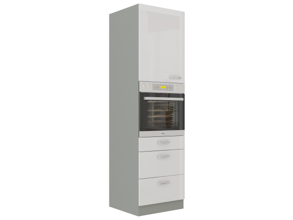 Szafka komin słupek 3 szuflady + zabudowa piekarnika 60...