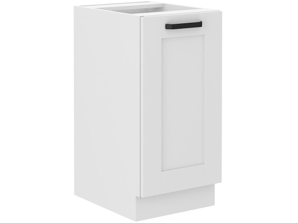 Szafka dolna 40 D 1F BB -KUCHNIA LUNA BIAŁA - BIAŁA