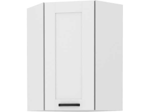 Szafka górna narożna 58x58 GN-90 1F -KUCHNIA LUNA BIAŁA -...