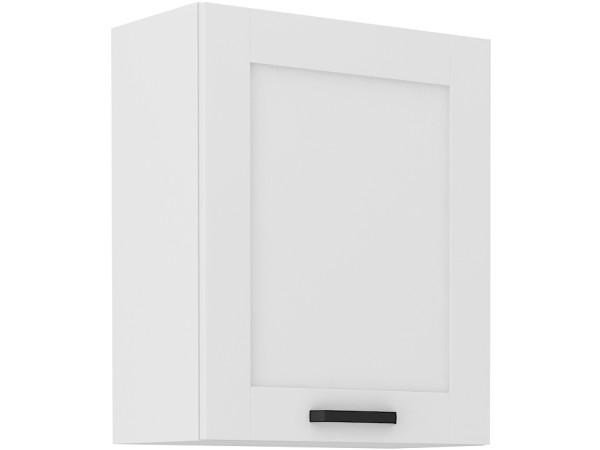 Szafka górna 60 G-72 1F -KUCHNIA LUNA BIAŁA - BIAŁA