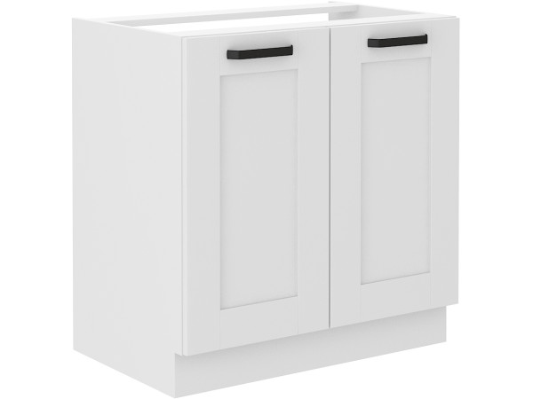 Szafka dolna pod zlew 80 ZL 2F BB  -KUCHNIA LUNA BIAŁA -...