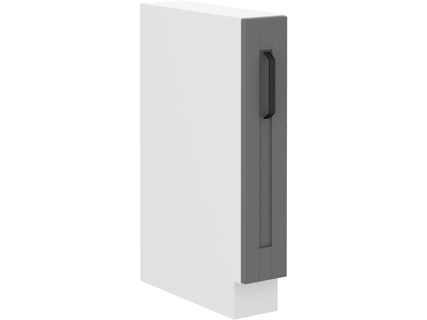 Szafka dolna 15 D CARGO BB - KUCHNIA LUNA CIEMNY SZARY -...