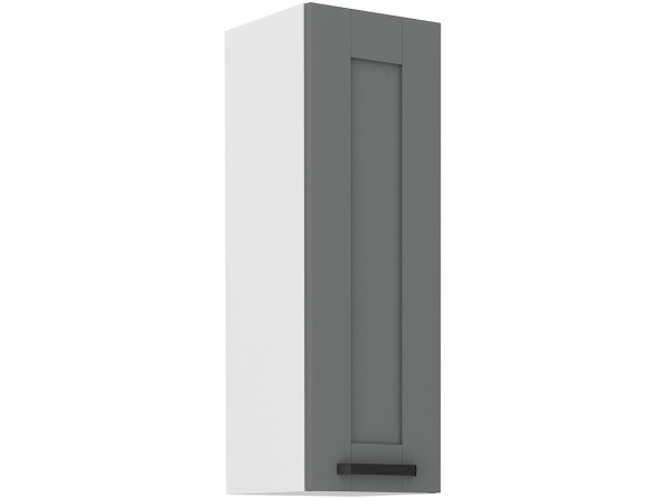Szafka górna 30 G-90 1F - KUCHNIA LUNA CIEMNY SZARY - BIAŁY
