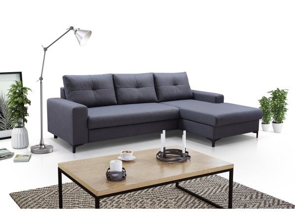 Narożnik Avra z funkcją spania. Różne kolory.