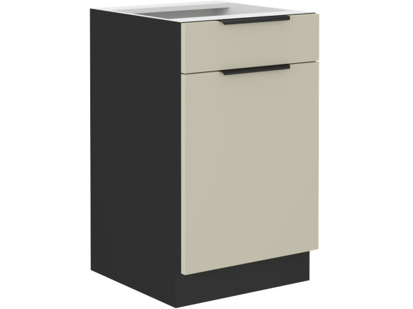 Szafka dolna 1 szuflada + 1 drzwiczki 50 D 1F 1S BB -...