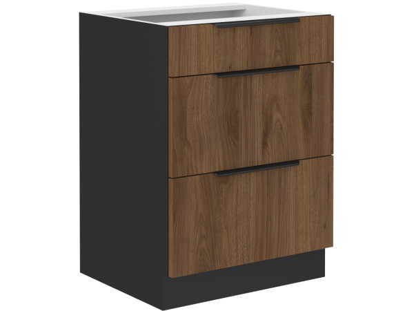 Szafka dolna 3 szuflady 60 D 3S BB - Kuchnia Monza