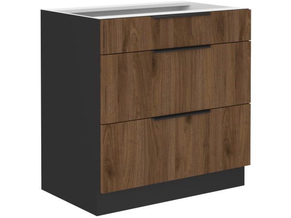 Szafka dolna 3 szuflady 80 D 3S BB - Kuchnia Monza