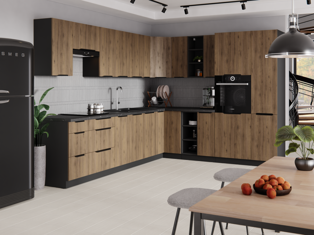 Szafka dolna narożnikowa 90x90 DN 1F BB -...