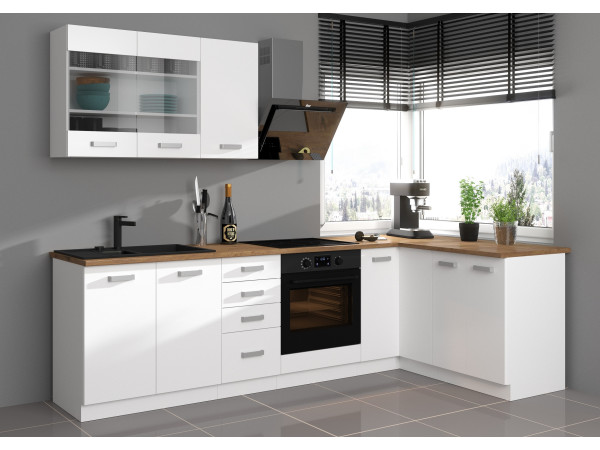 KUCHNIA EKO WHITE. Dowolna Konfiguracja Szafek. Duży...