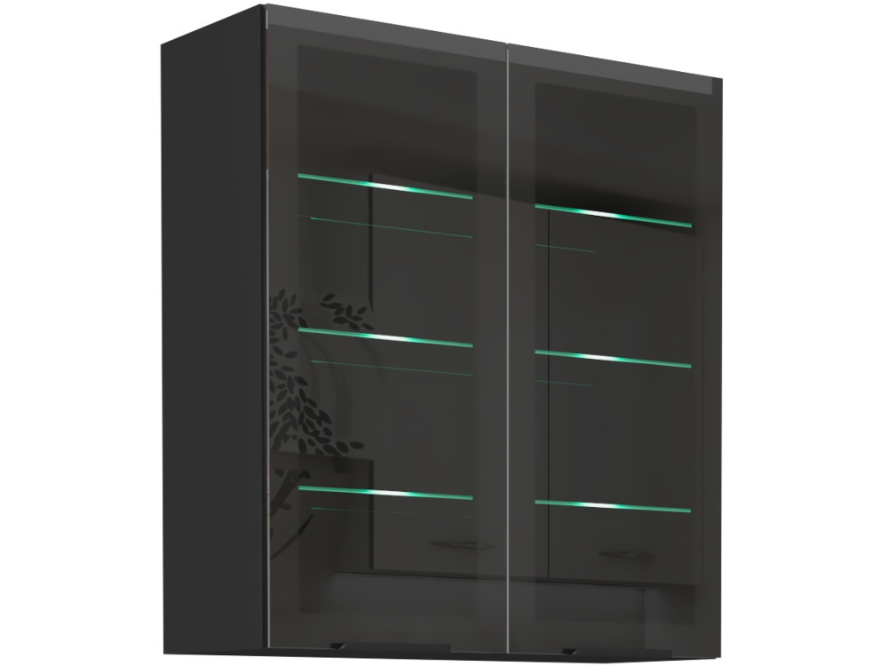 Szafka górna z szybą 80 GS-90 2F - Kuchnia Siena