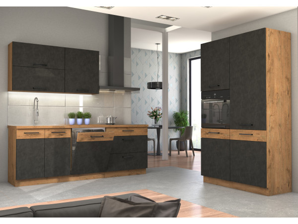 KUCHNIA VIGO MATERA 3. Dowolna Konfiguracja Szafek.