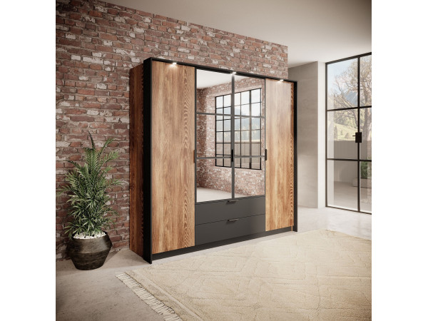 Szafa 220cm SYPIALNIA MILTON.