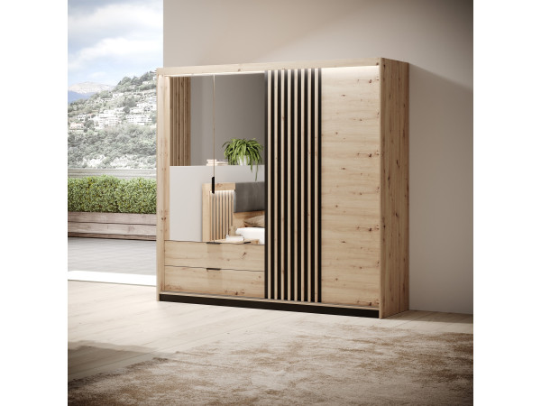 Szafa 220cm. SYPIALNIA TALLY.