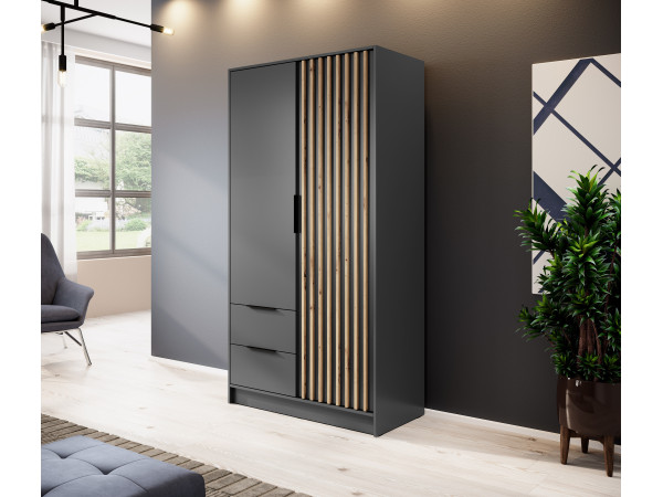 Szafa Nelly 2D kolor Grafit