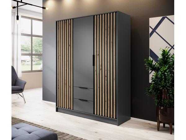 Szafa Nelly 3D kolor Grafit