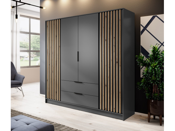 Szafa Nelly 4D kolor Grafit