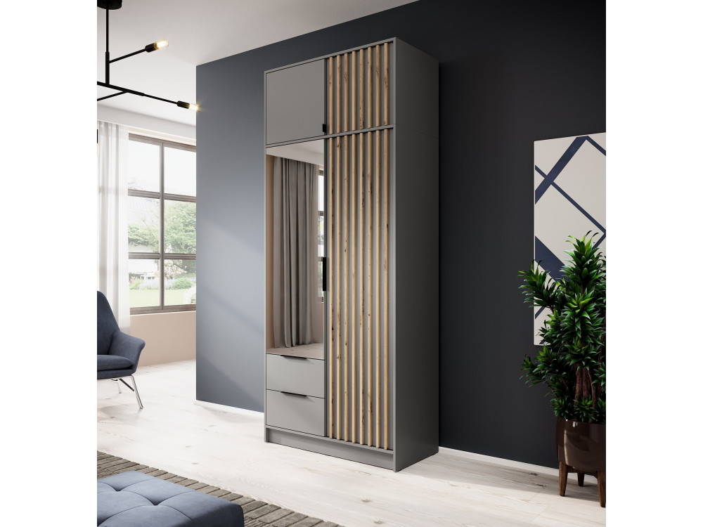 Nadstawka do Szafy Nelly 2D kolor Szary