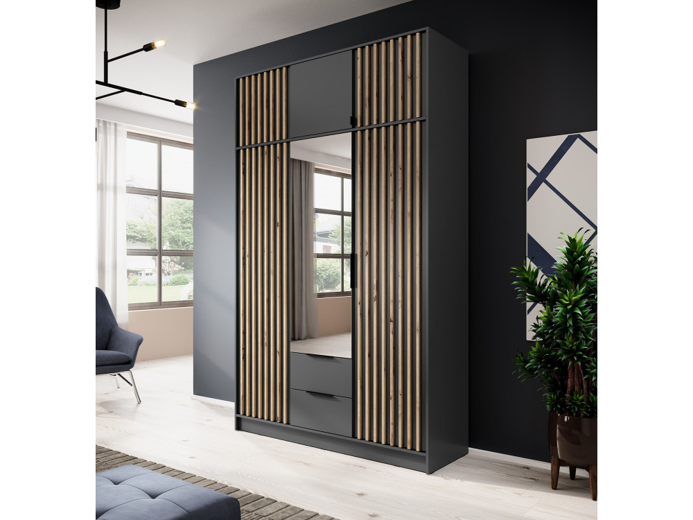 Nadstawka do Szafy Nelly 3D kolor Szary