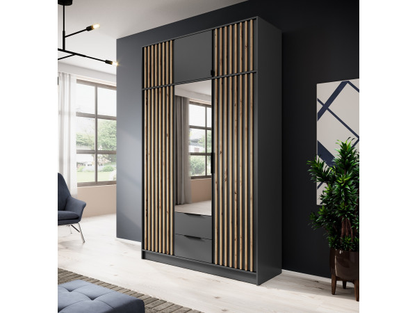 Nadstawka do Szafy Nelly 3D kolor Szary