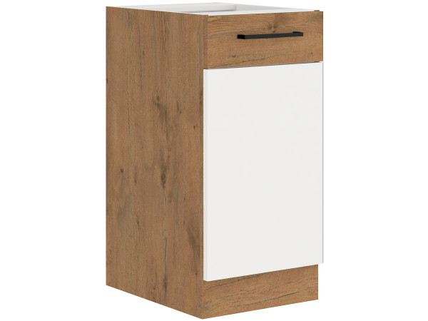 Szafka dolna 40 D 1F BB -KUCHNIA VIGO BIAŁY POŁYSK