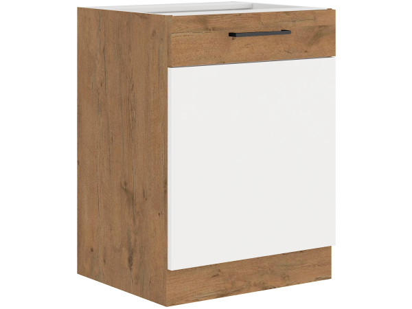 Szafka dolna 60 D 1F BB -KUCHNIA VIGO BIAŁY POŁYSK