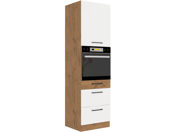 Szafka komin słupek 3 szuflady + zabudowa piekarnika 60...