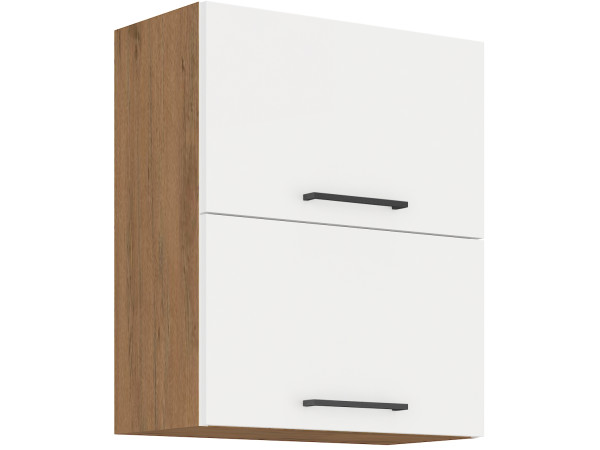 Szafka górna uchylna 60 GU-72 2F -KUCHNIA VIGO BIAŁY POŁYSK