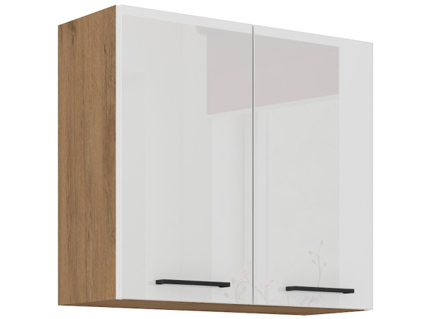 Szafka górna 80 G-72 2F -KUCHNIA VIGO BIAŁY POŁYSK