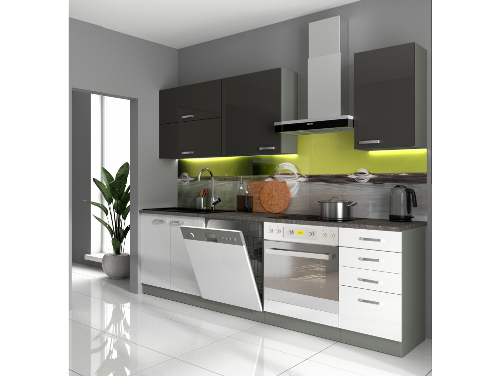 Kuchnia BIANKA+GREY. Dowolny Wybór Szafek.