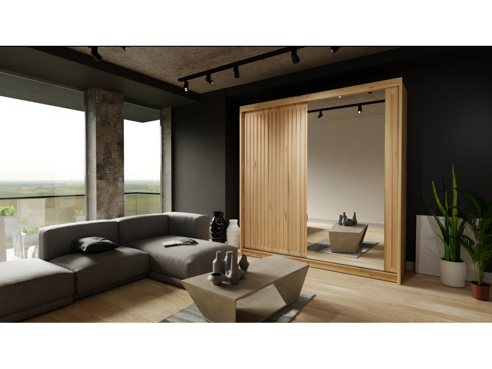 Szafa przesuwna z lustrem Royal. Wotan + Wotan...